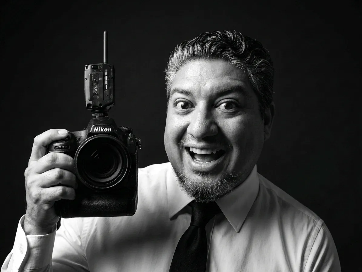 Gonzalo Rodriguez, owner and photographer for Monochrome Memories