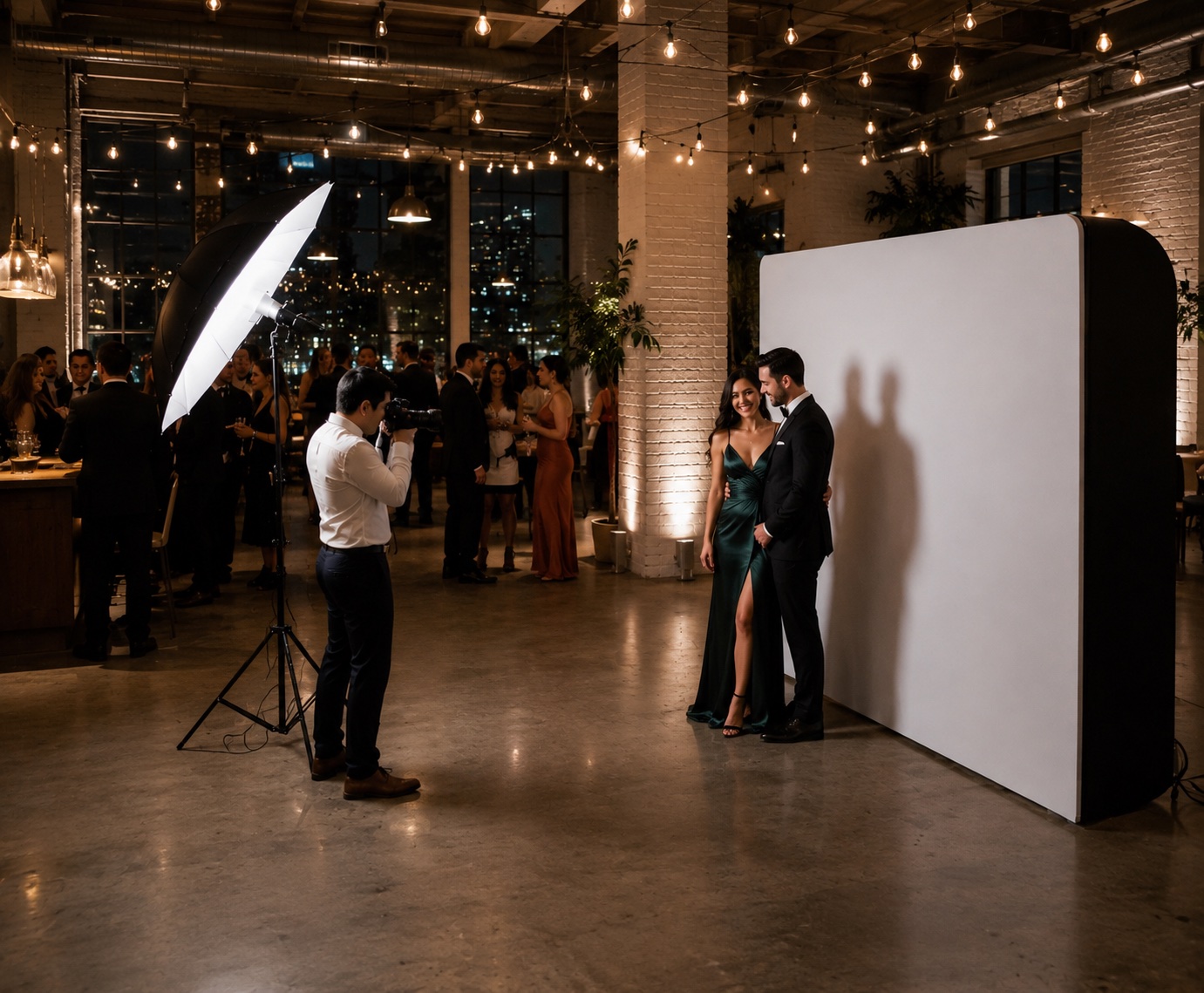 The Portrait Station setup at an event